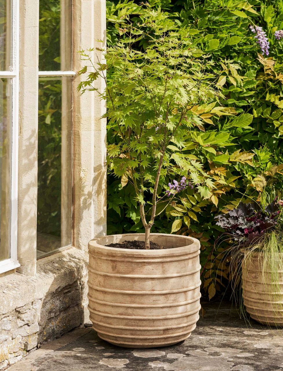 Elberton Planter 45cm - Terracotta, Natural