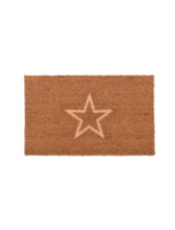 Embossed Star Doormat - Small