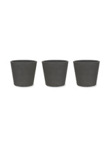 Set of 3 Stratton Pots - Carbon
