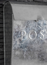 Original Post Box - Silver