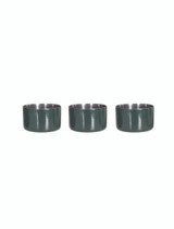Set of 3 Fulwell Tealight Holders - Forest Green