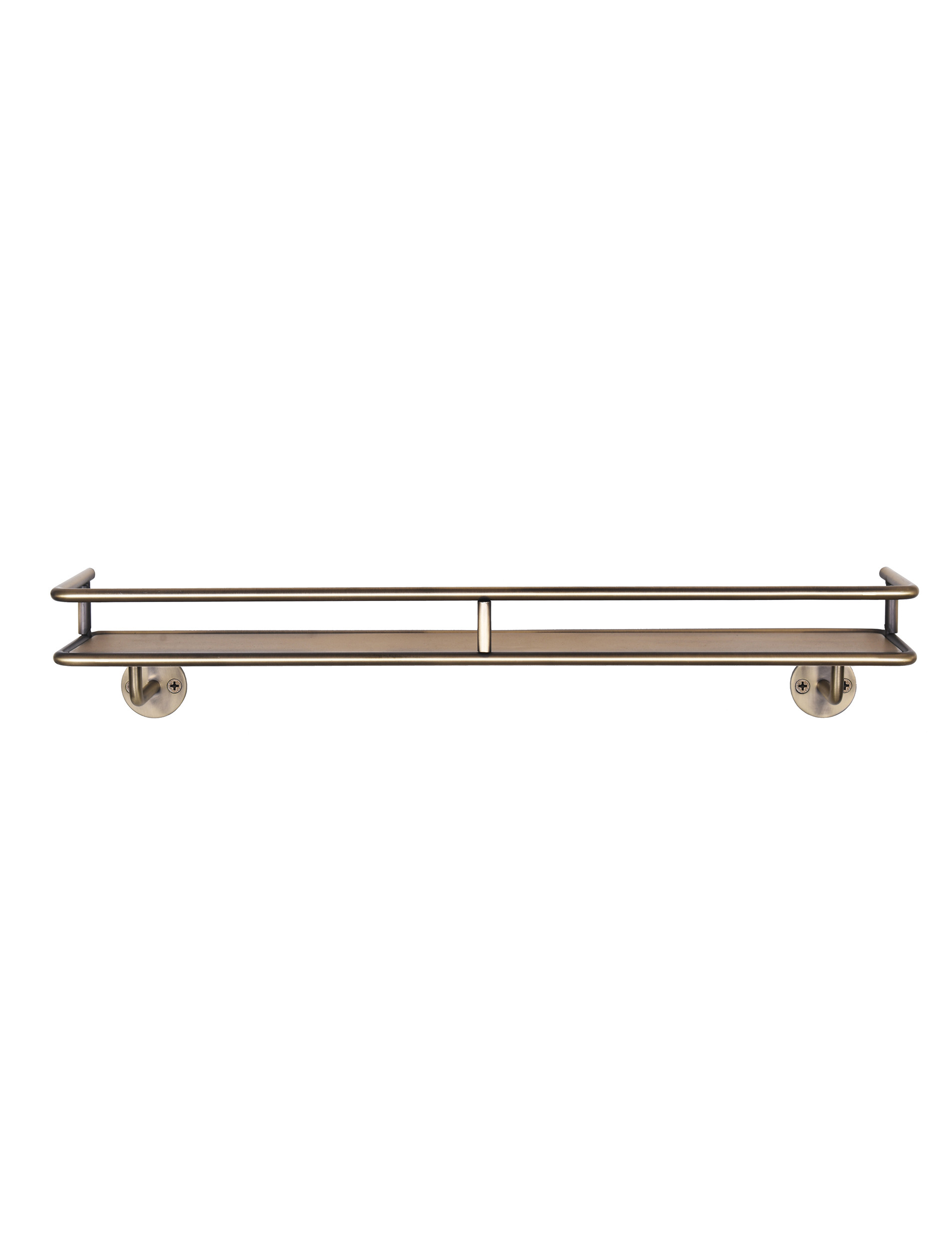 Novello Wall Shelf Antique Brass Garden Trading