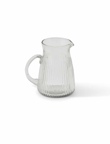 Northmoor Ribbed Glass Jug
