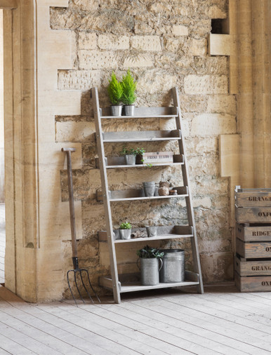 Aldsworth Shelf Ladder Wide - Spruce, Natural | Garden Trading