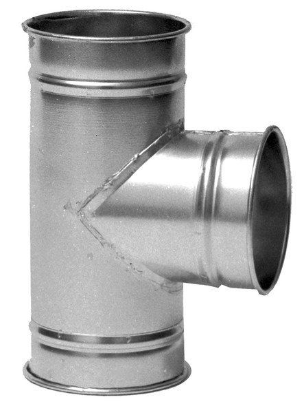 Branch Tee Galv 20ga 24 QF 24 QF L= 32.00 Branch Tee Galv 20ga 24 QF 24 QF L= 32.00