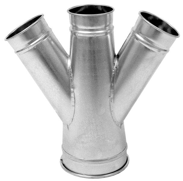 Branch Double Galv 14ga 20 QF 14 QF 7 QF 7 QF 30Deg L= 23.00