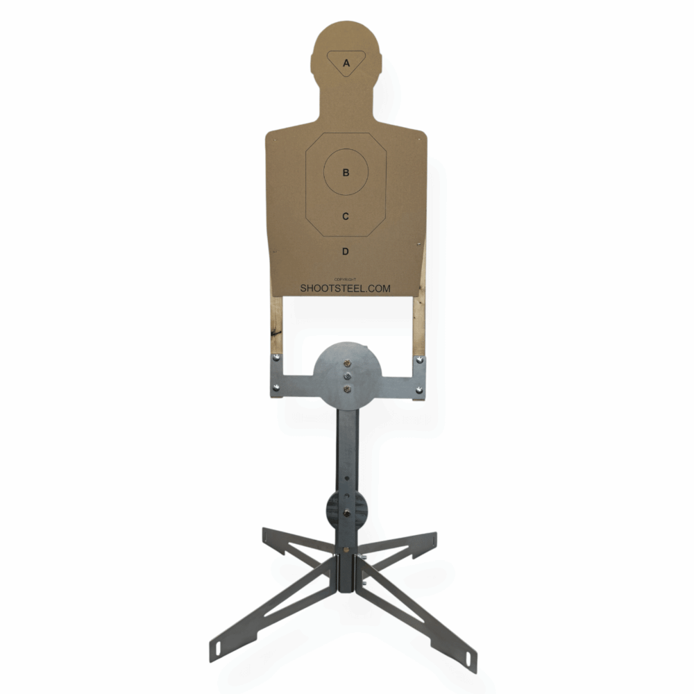 Cardboard Swinger | Gravity-Powered Reactive Target Base