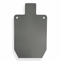 1/2" AR500 Steel Silhouette Gong Target