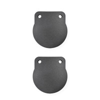 ShootSteel 1/2 inch AR500 6 inch steel gong target 2-pack