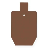 Installed AR550 steel target system mounted on static stand showing stable range setup for high-velocity .223 and 5.56 NATO firearm practice sessions