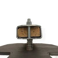 Field shooting scenario showing AR550 static steel target package positioned on portable stand system designed for long-term durability and repeated firearm training use