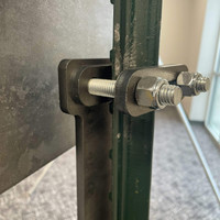 AR500 Steel Target T-Post Package - 3/8" 12"x20 with stand