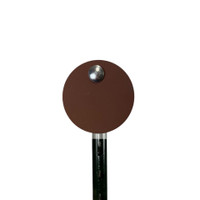 Premium 1/2" Steel- 5" Static T Post Hanger 3-Pack