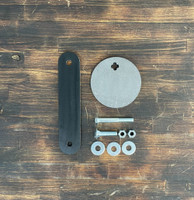 Steel Shooting Target - 3/8" AR500 - 5" with strap