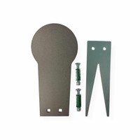 16" Steel Popper Targets (3) – 3/8" Reactive Spring Base