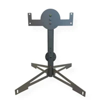 Cardboard swinger target in motion after activation, showing smooth oscillation driven by gravity system for realistic shooting practice and timing drills.