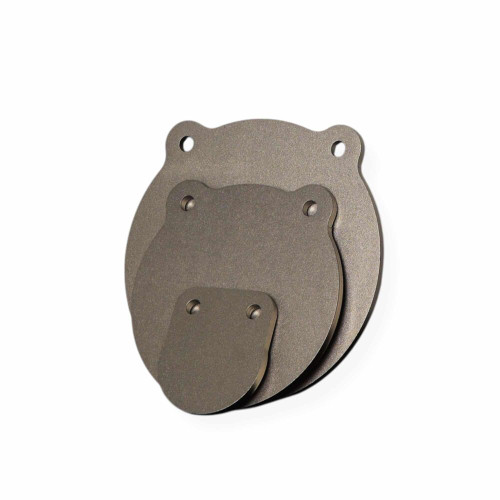 1/2" Steel Target Round 3-Gong Bundle