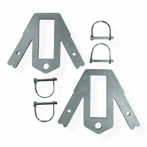 2x4 Hybrid Gong Stand Brackets