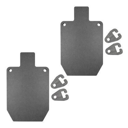 1/2" AR500 Steel Target Gong with T-Post Hangers
