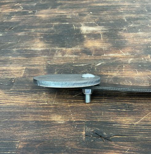 Steel Shooting Target - 1/2" AR500 - 5" with strap