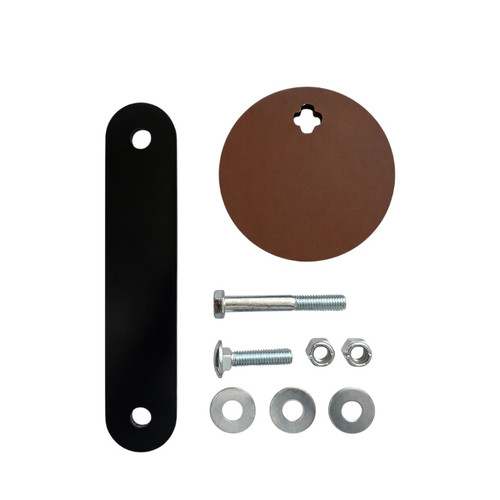 Steel Shooting Target - Premium AR550 - 5" with strap