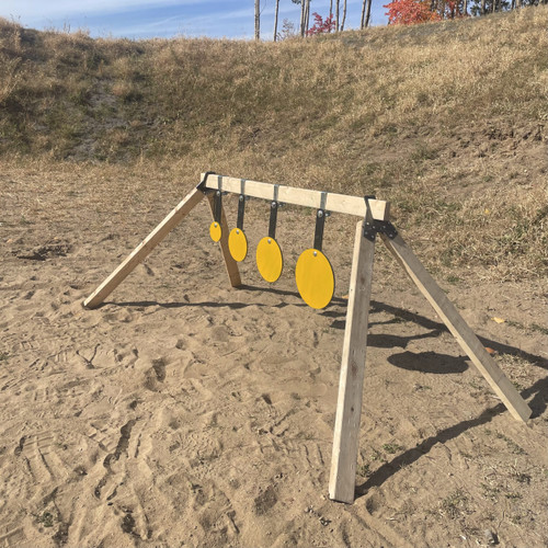 Know Your Limits | KYL Swinging Steel Target Plate Rack – AR500