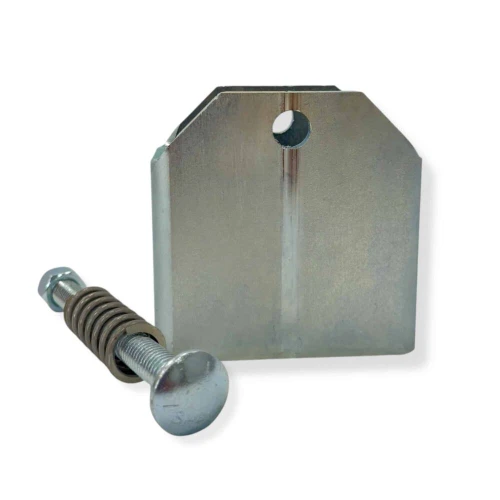 Outdoor shooting range training setup with combo stand supporting both cardboard and steel targets for accuracy and speed drill practice in open terrain.