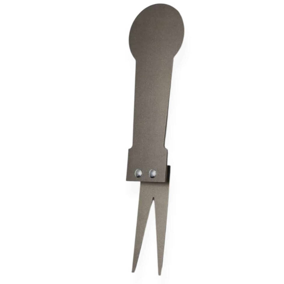 Static Classic Popper steel target displayed with round AR500 plate mounted on spring-loaded base for durable handgun and rifle training