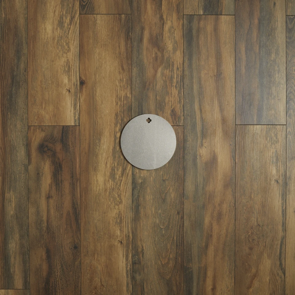 Close-up of precision-cut AR500 steel target edge showing smooth CNC laser finish designed for controlled bullet splatter and long-term durability