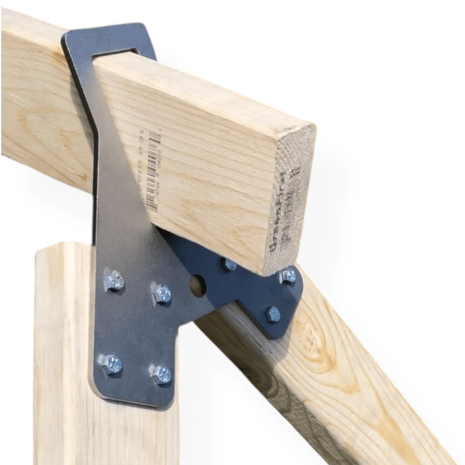 Complete AR500 gong target package with steel chain hybrid hangers and 2x4 brackets