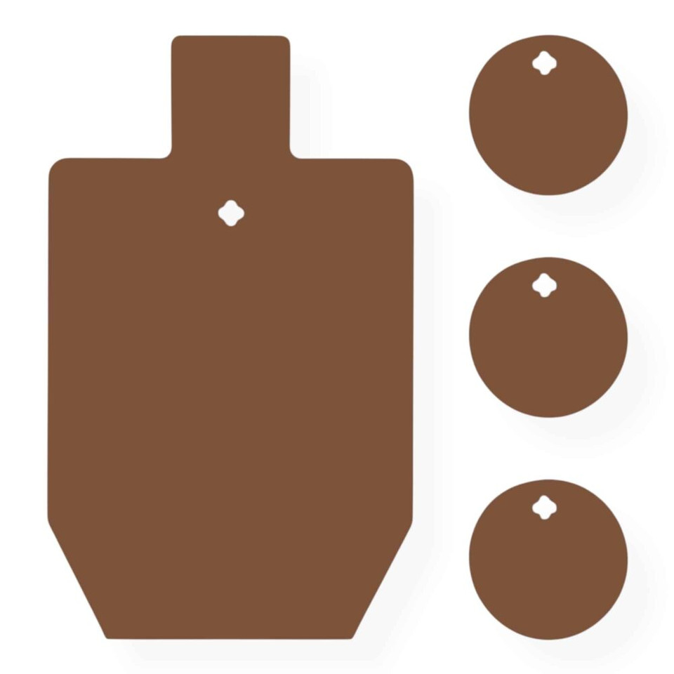 Premium 1/2" AR550 Target Bundle