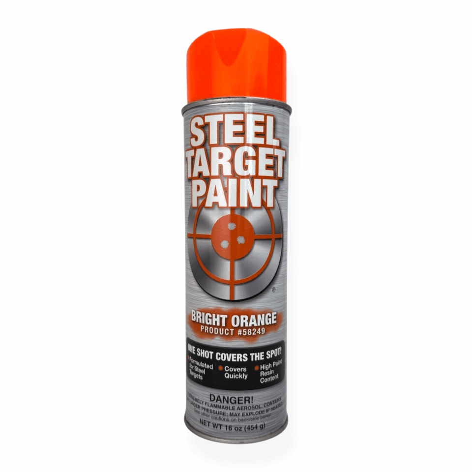 Orange Steel Target Paint
