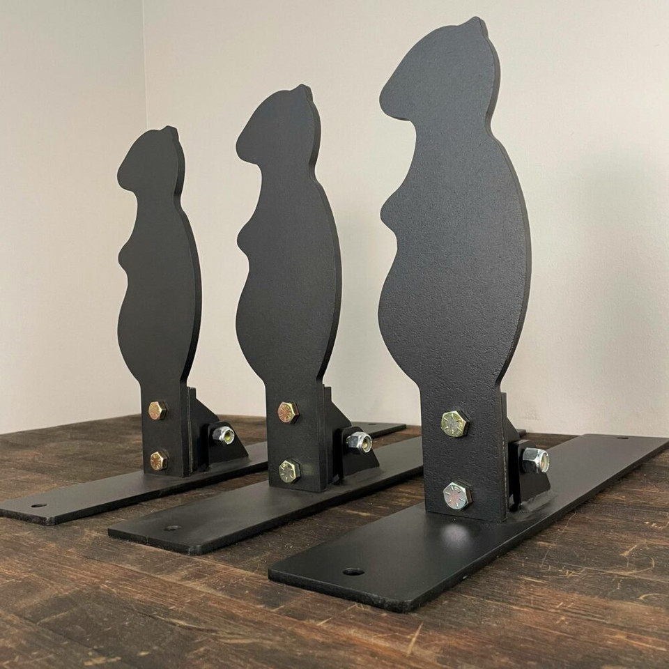 Steel Popper Targets - Prairie Popper Package