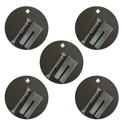 3/8" AR500 Steel Target and T-Post Hanger System