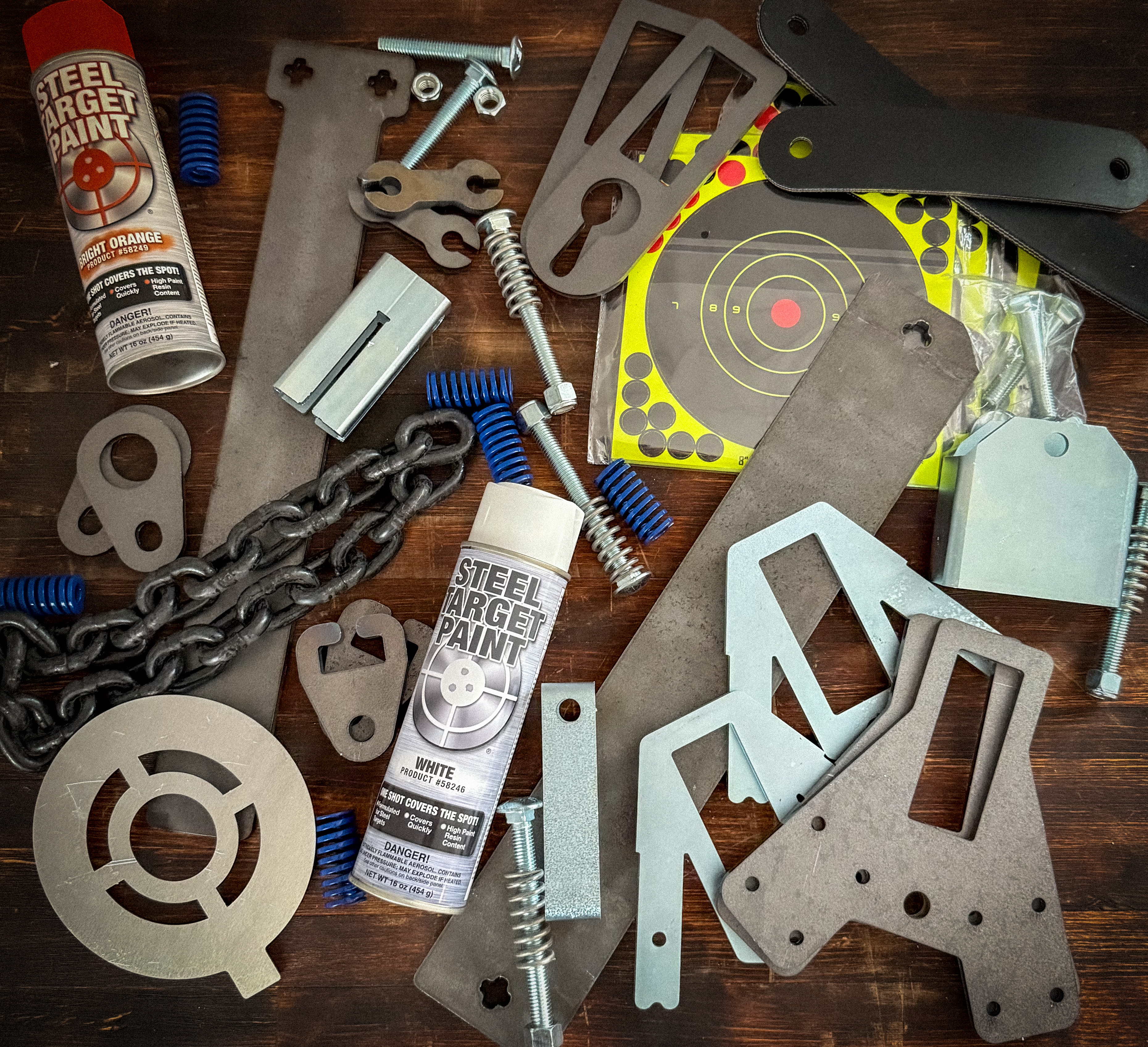 Steel Target Mounting Systems Explained: Chains, Straps, T-Posts and Stands