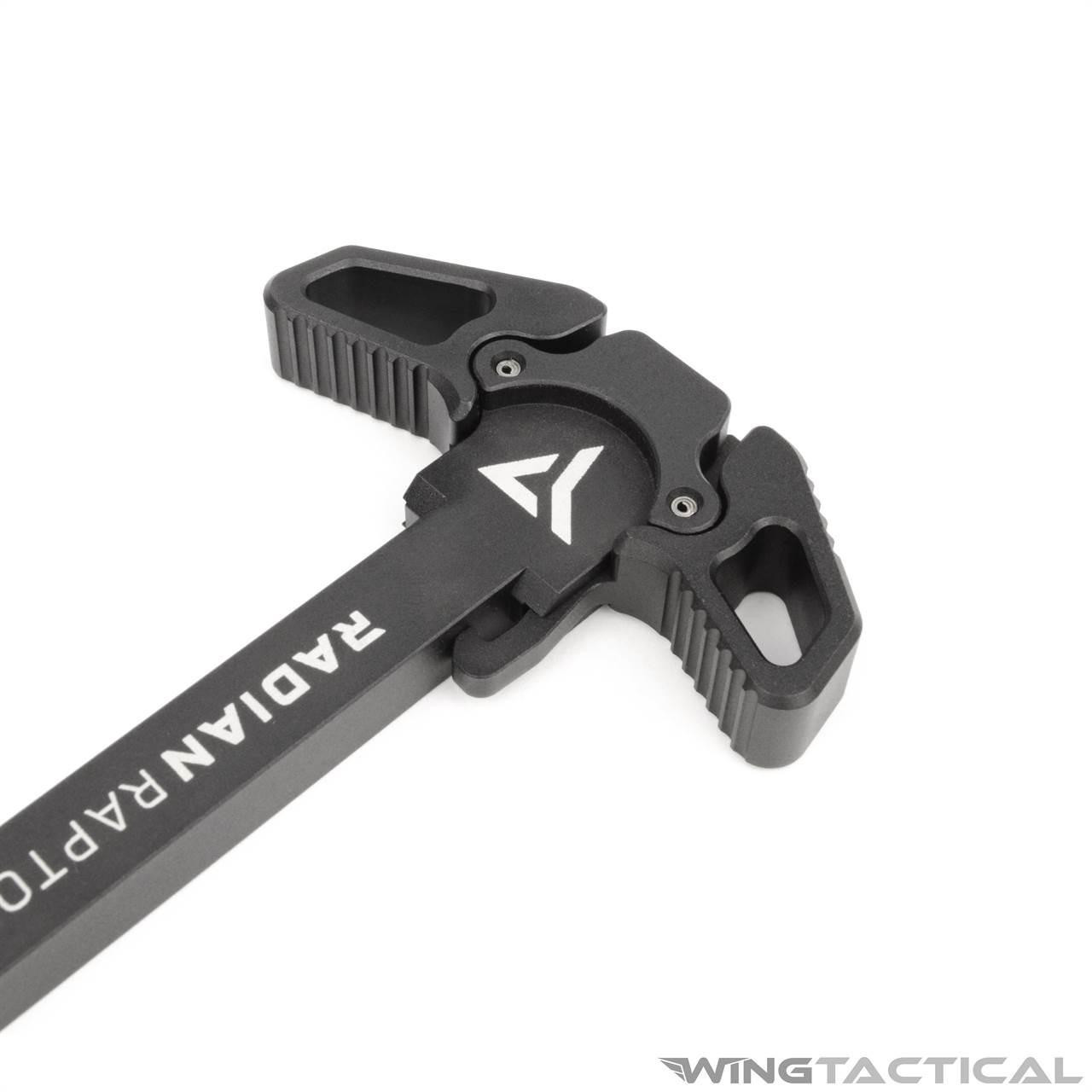 Radian Weapons Radian AR-15 Silencer-Optimized Raptor-SD Ambidextrous Charging Handle  Radian Weapons Radian AR-15 Silencer-Optimized Raptor-SD Ambidextrous Charging Handle