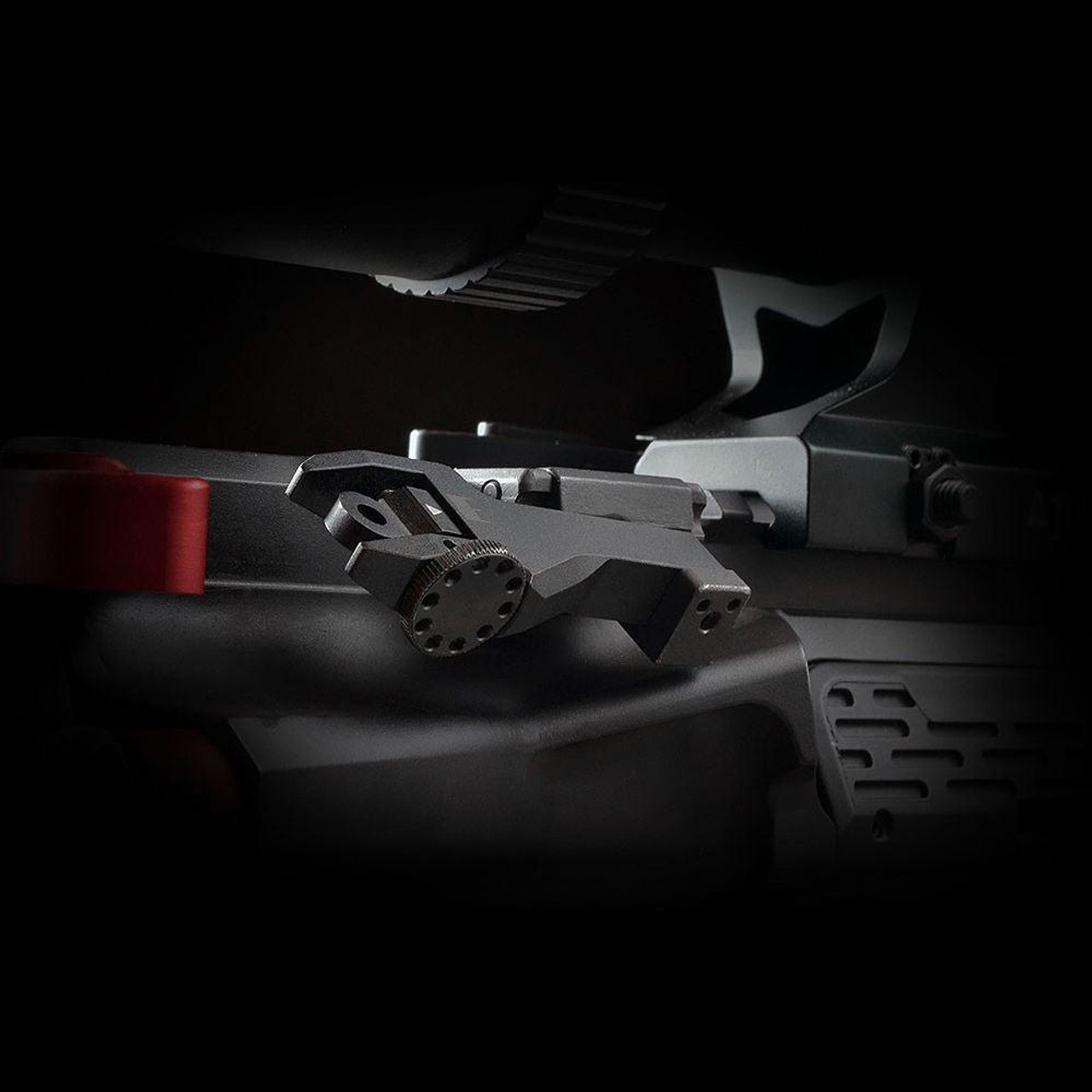 Strike Industries Sidewinder 45 Degree Offset / Co-Witness Flip-Up Sights   Strike Industries Sidewinder 45 Degree Offset / Co-Witness Flip-Up Sights