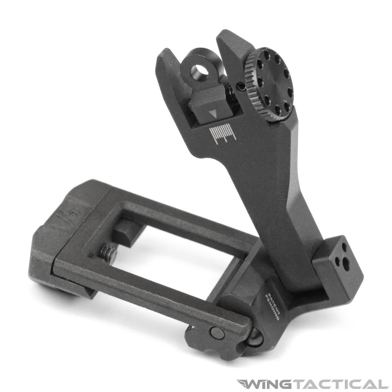 Strike Industries Sidewinder 45 Degree Offset / Co-Witness Flip-Up Sights   Strike Industries Sidewinder 45 Degree Offset / Co-Witness Flip-Up Sights
