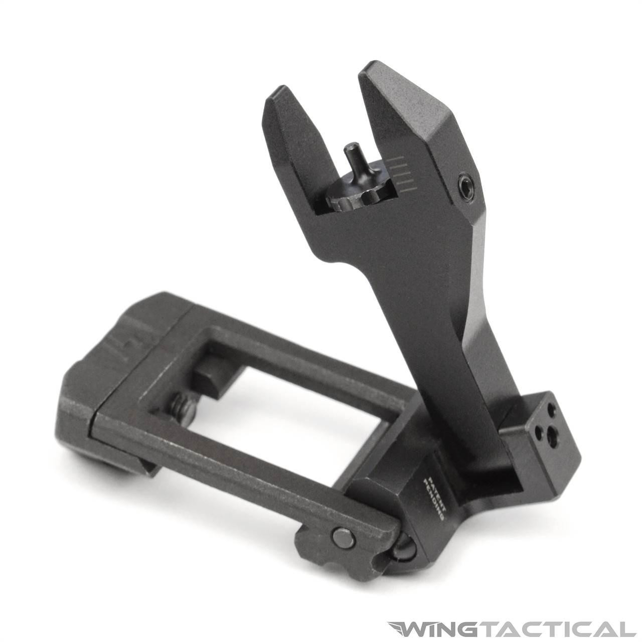 Strike Industries Sidewinder 45 Degree Offset / Co-Witness Flip-Up Sights   Strike Industries Sidewinder 45 Degree Offset / Co-Witness Flip-Up Sights
