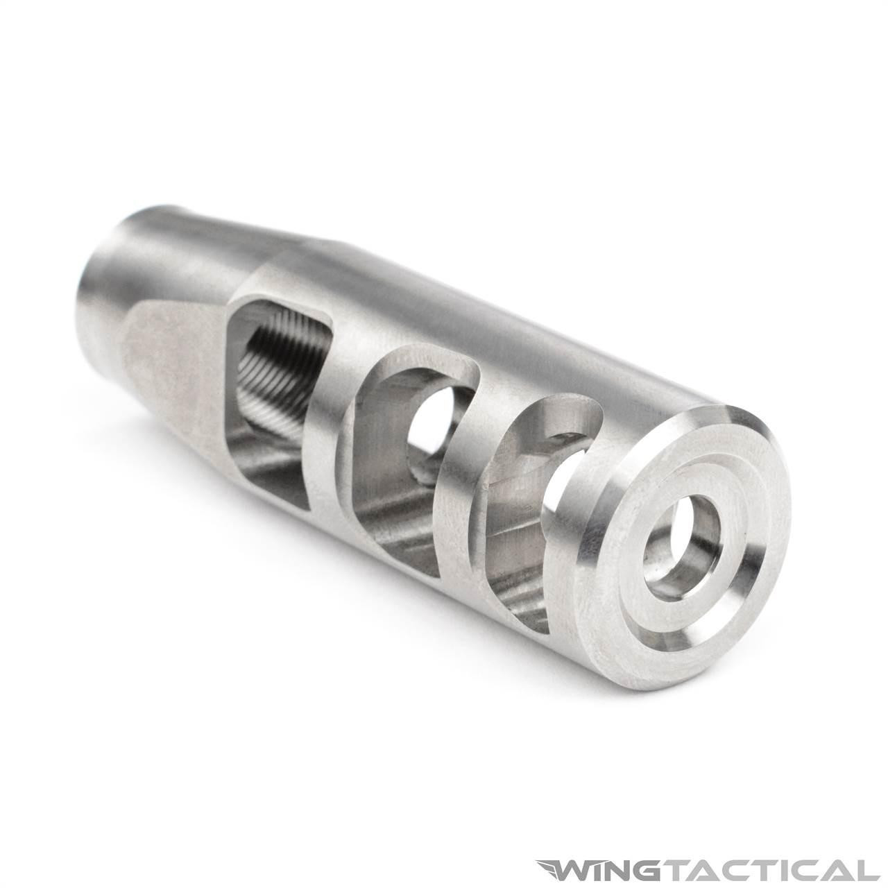 JP Enterprises 3-Port Competition .308 Titanium Compensator | Wing