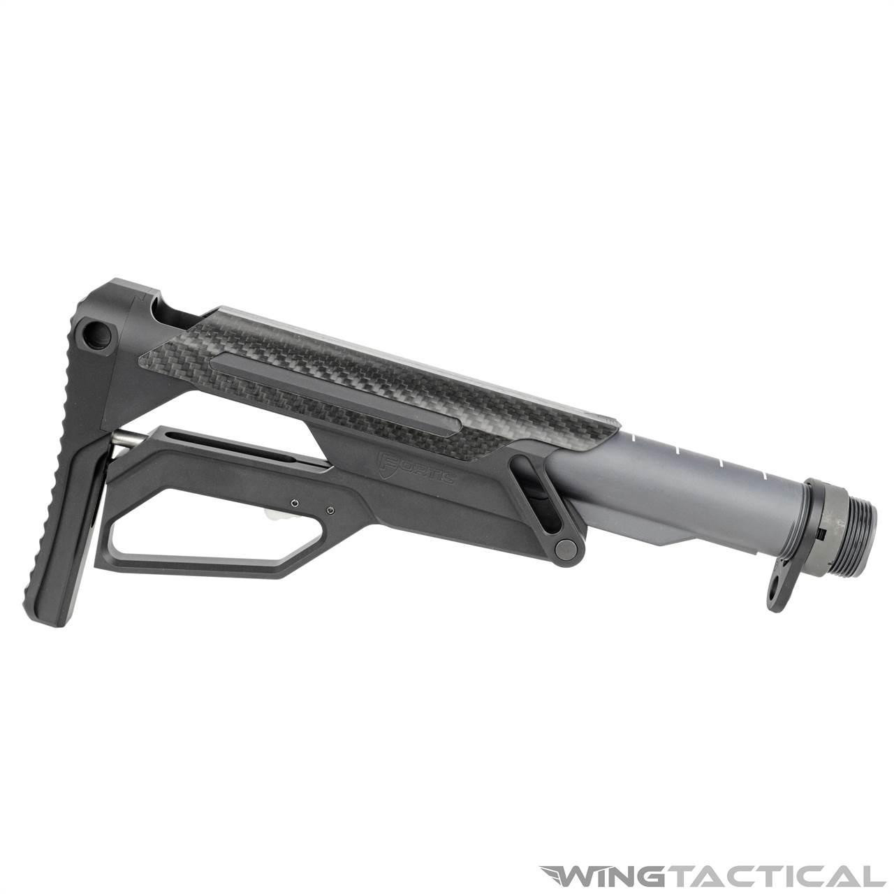 Fortis MFG Fortis LA Stock (Lever Action) for Mil-Spec Buffer Tube 