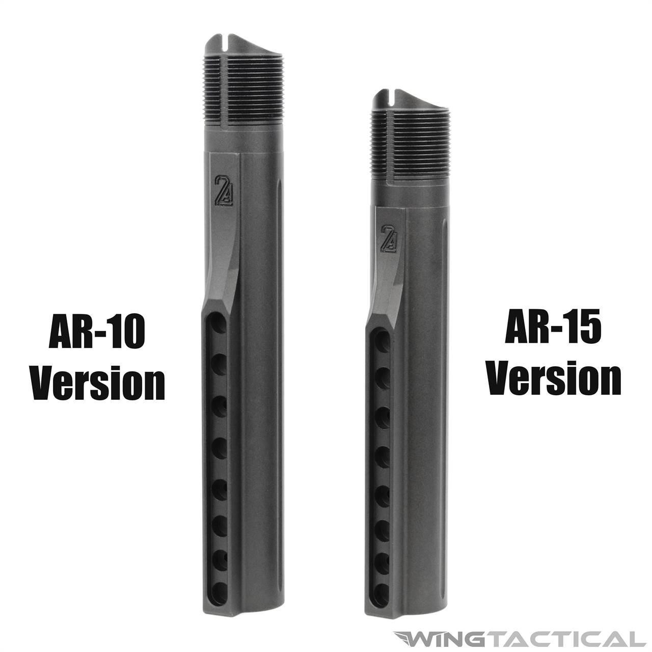 2A Armament AR10 Buffer Tube Assembly (8Position) Wing Tactical