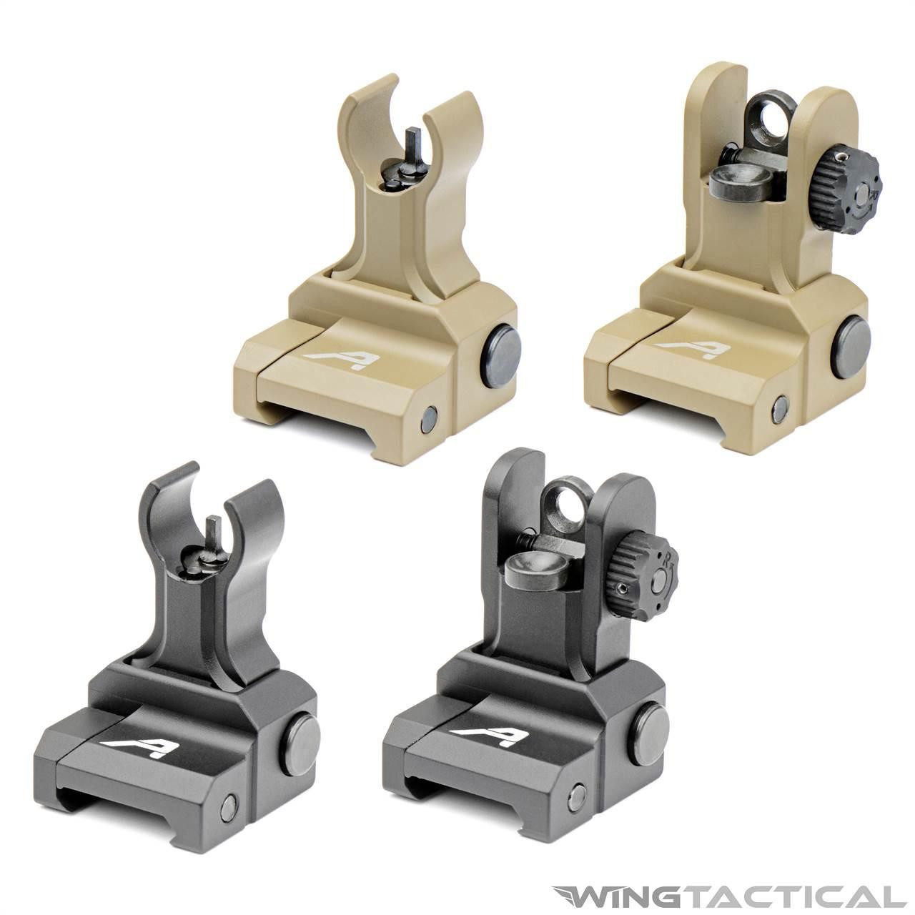 Aero Precision Low-Profile Flip-Up Sight Set | Wing Tactical