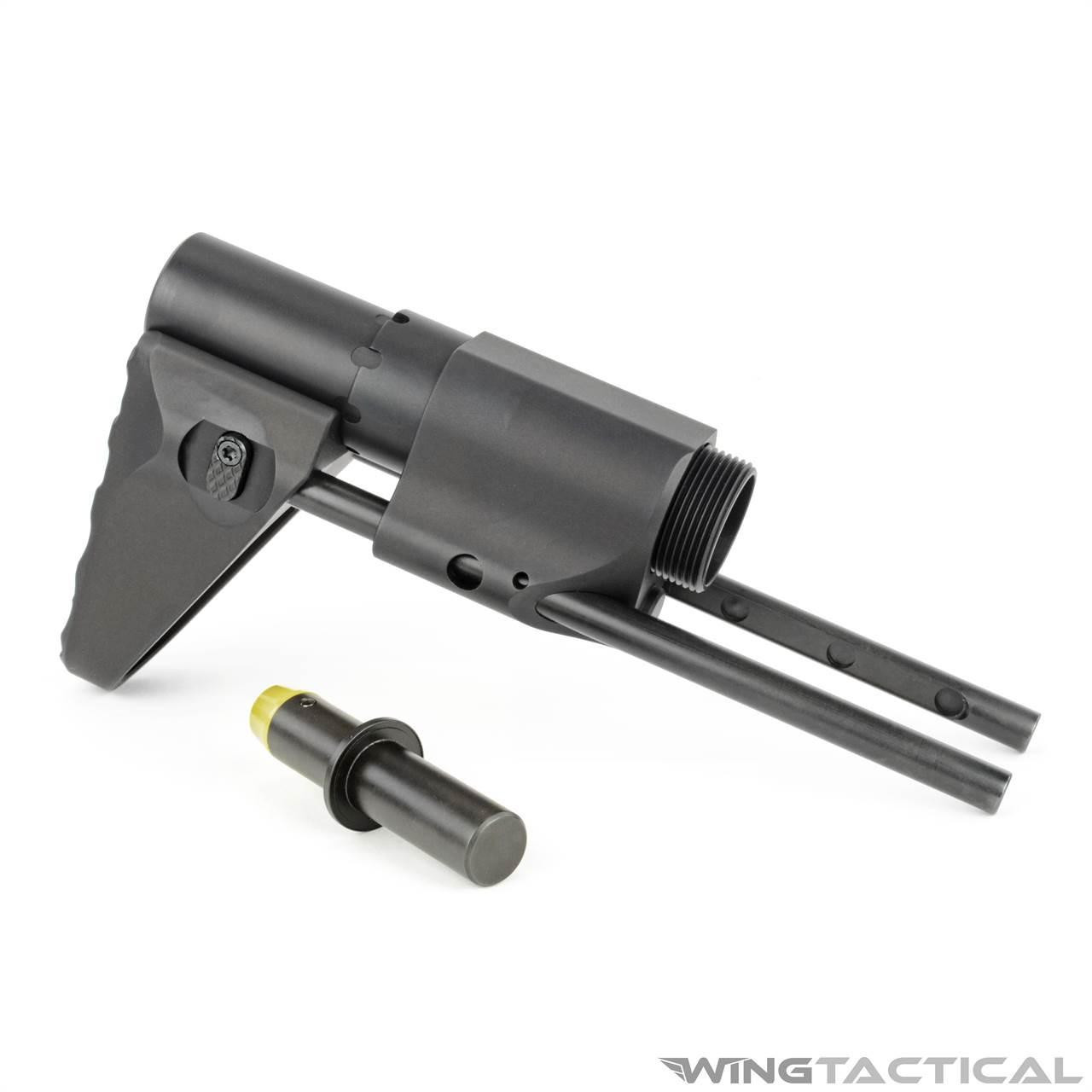 AVOW/AWM 01P　.W.MODEL MVB Industries ARC-X Collapsible PDW Stock w/ Custom Buffer Weight