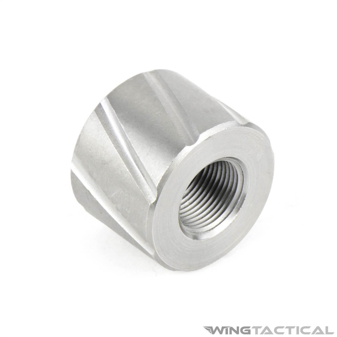  Rex Silentium Stainless Steel Rifle Thread Protector 