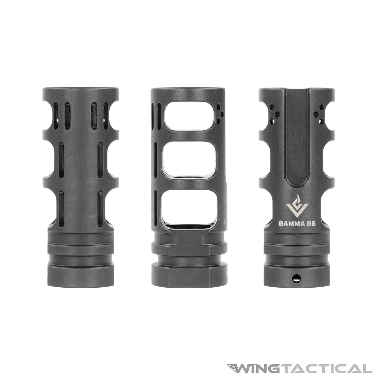 VG6 Precision GAMMA 65 Muzzle Brake for 6.5mm and 6.8 SPC | Wing