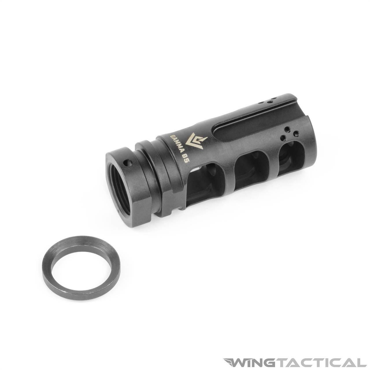 VG6 Precision GAMMA 65 Muzzle Brake for 6.5mm and 6.8 SPC | Wing
