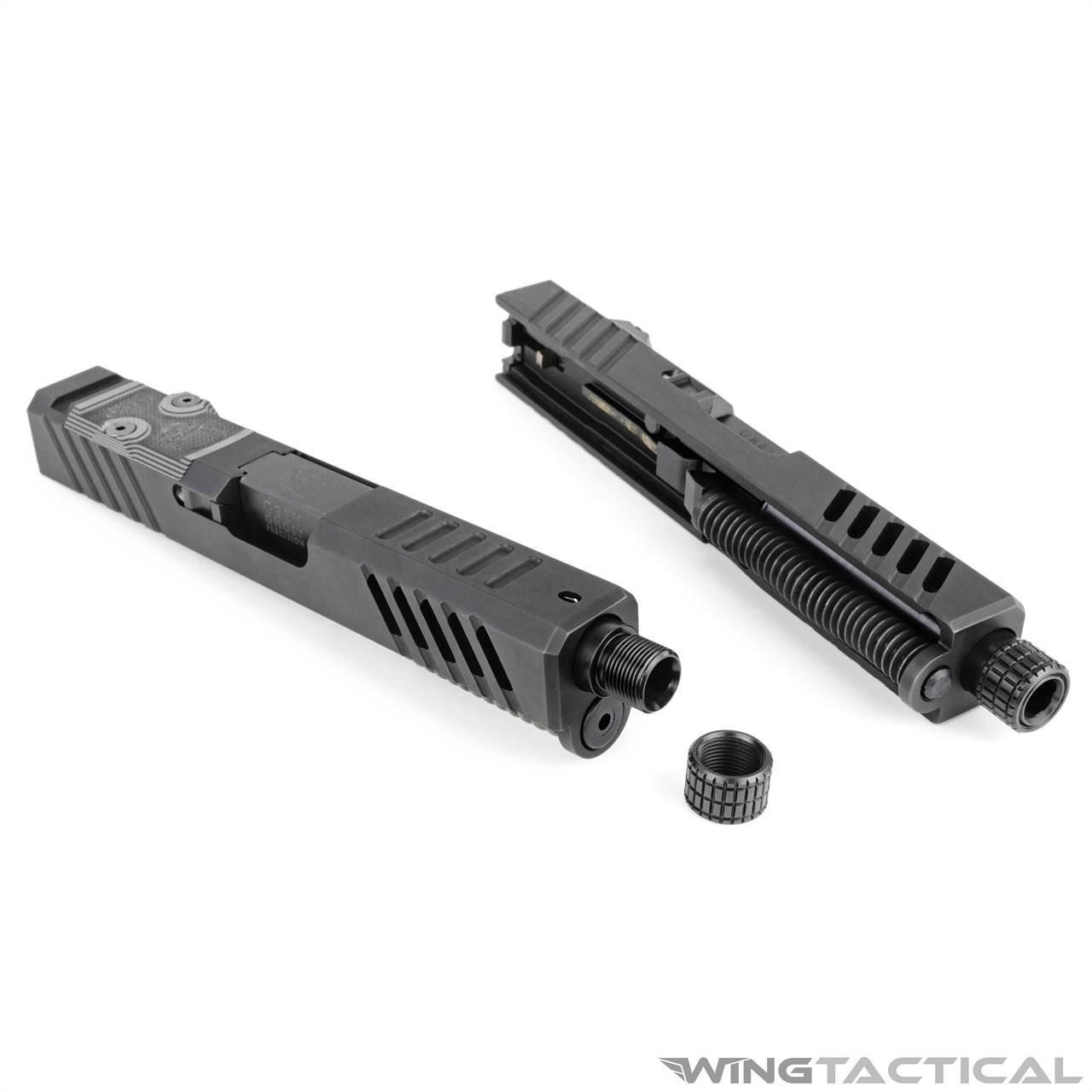  Grey Ghost Precision Slide with RMR Cut for Glock 19 
