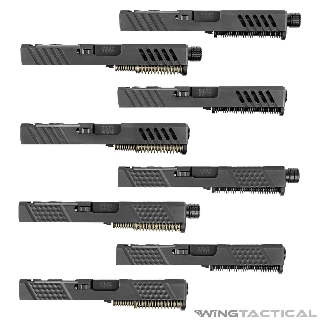  Grey Ghost Precision Slide with RMR Cut for Glock 19 