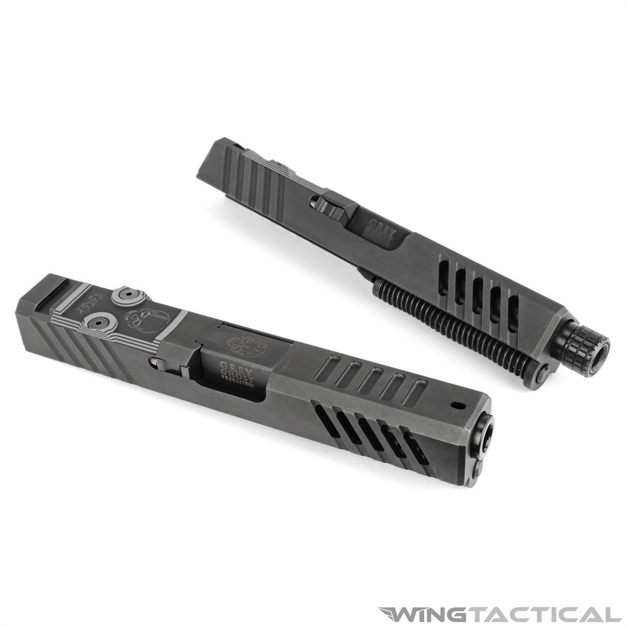  Grey Ghost Precision Slide with RMR Cut for Glock 19 